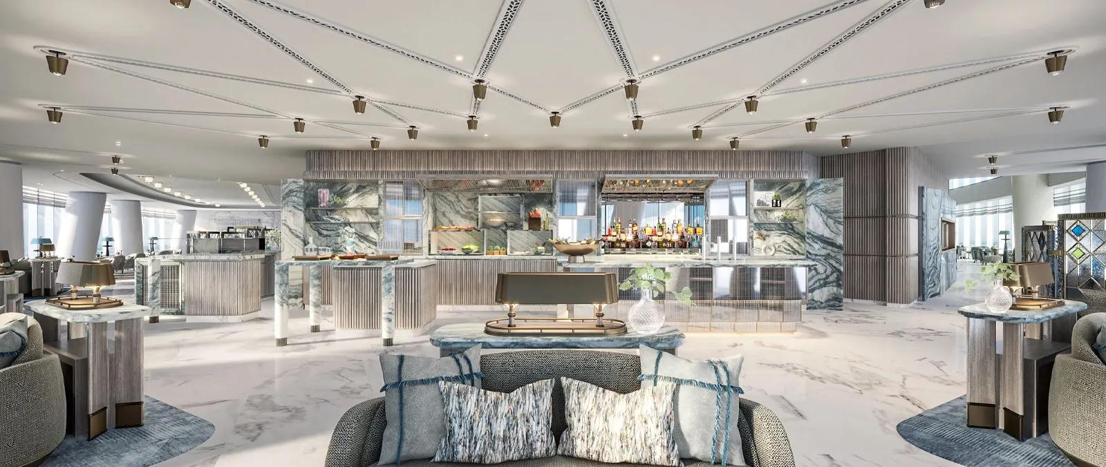 Four Seasons Guangzhou Reimagines Its 70th-Floor Atrium
