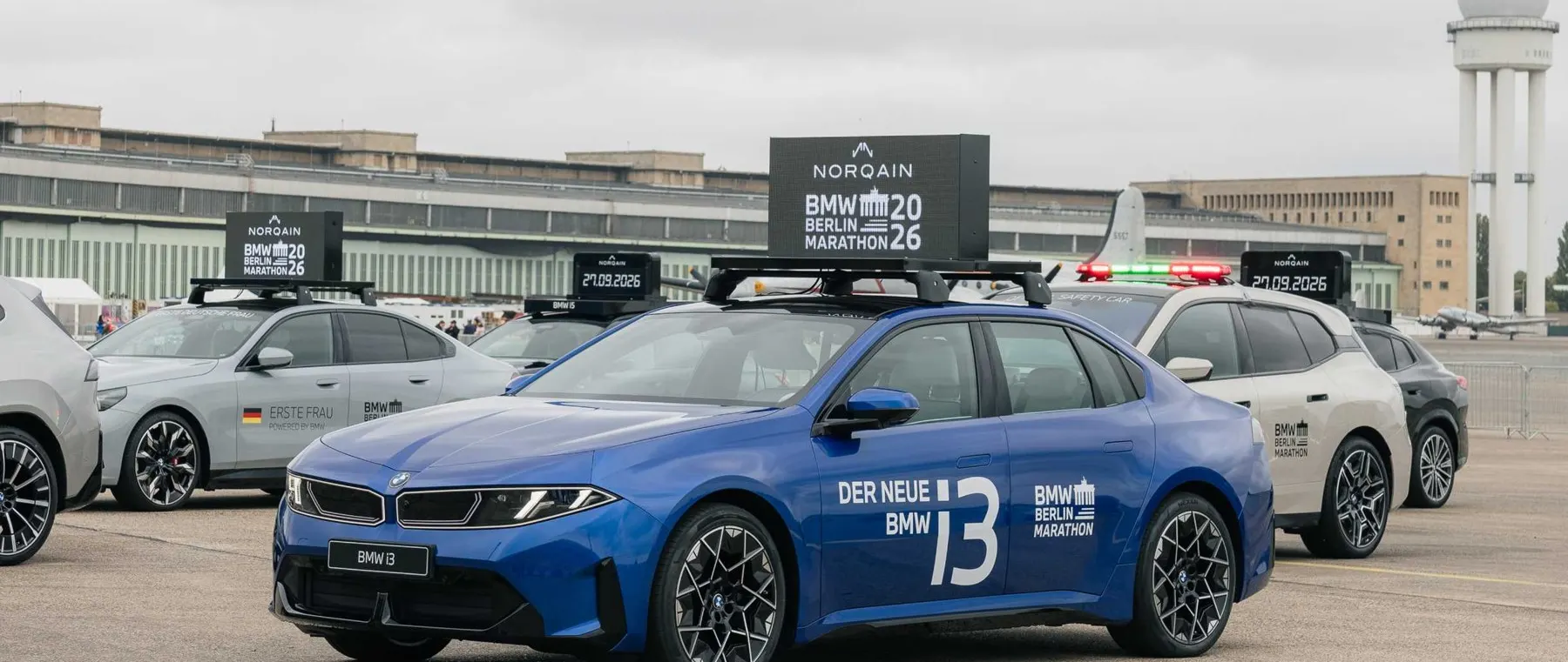 All-Electric BMW i3 Leads the 2026 Berlin Marathon