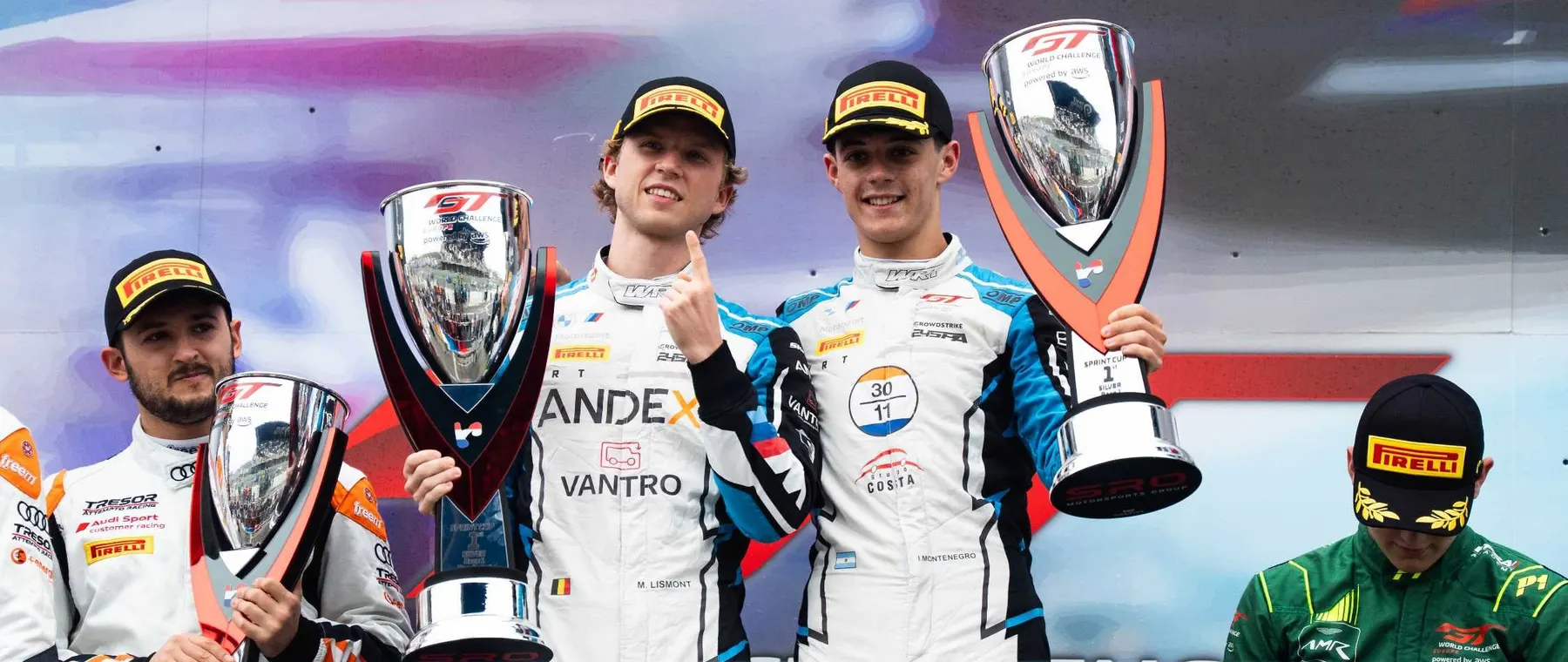 BMW M4 GT3 EVO Pair Secures Silver Cup Title Triple