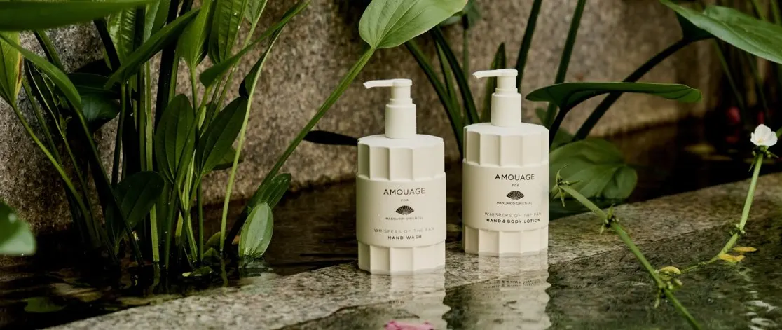 Mandarin Oriental and Amouage Introduce a Bespoke Hotel Fragrance