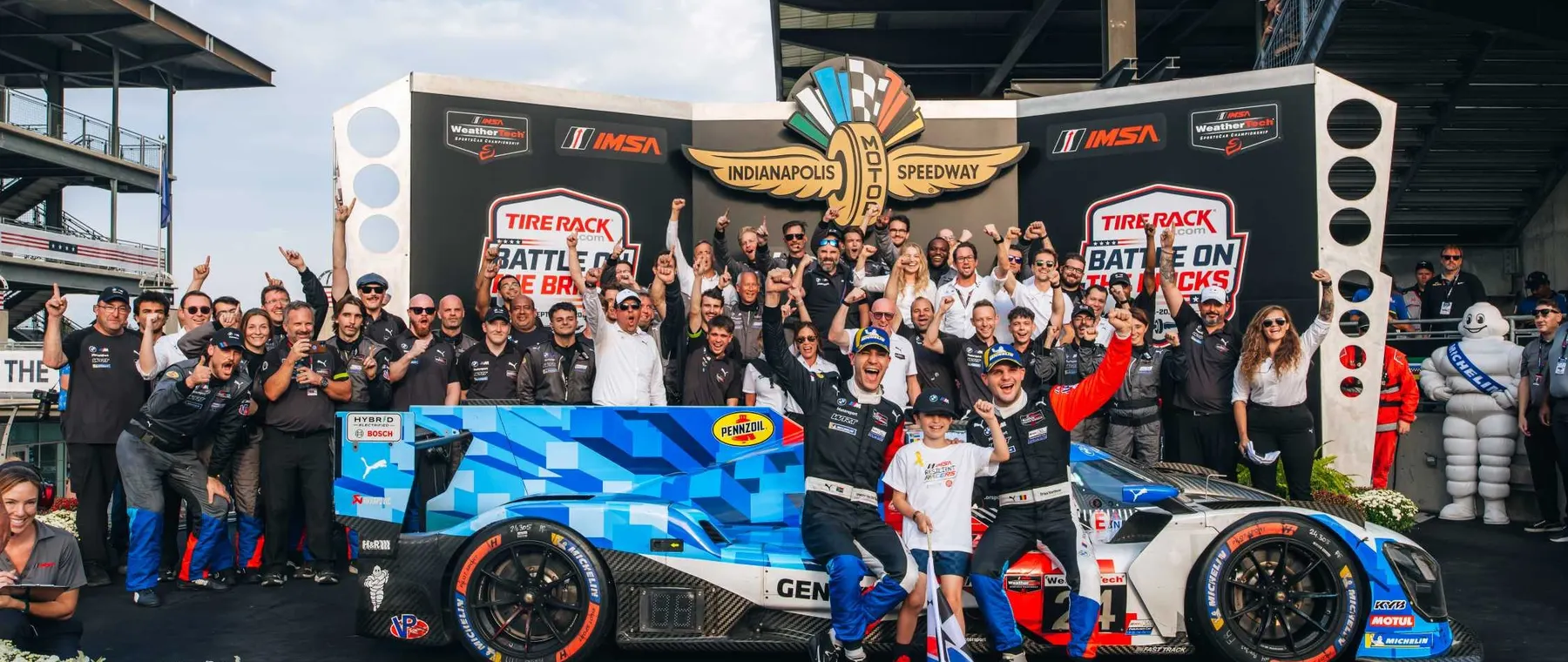 BMW M Hybrid V8 Takes First WRT IMSA Win at Indianapolis