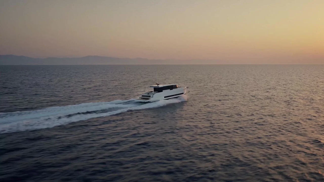 Official De Antonio D60 model image from De Antonio Yachts.