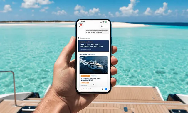 Denison Adds Conversational Yacht Listings to ChatGPT in Beta