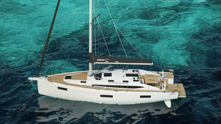 Official Elan Impression 45 model image from Elan Yachts.