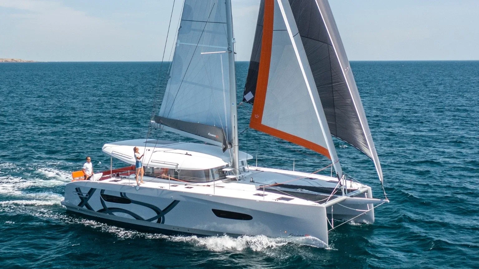 Official Excess 14 model image from Excess Catamarans.