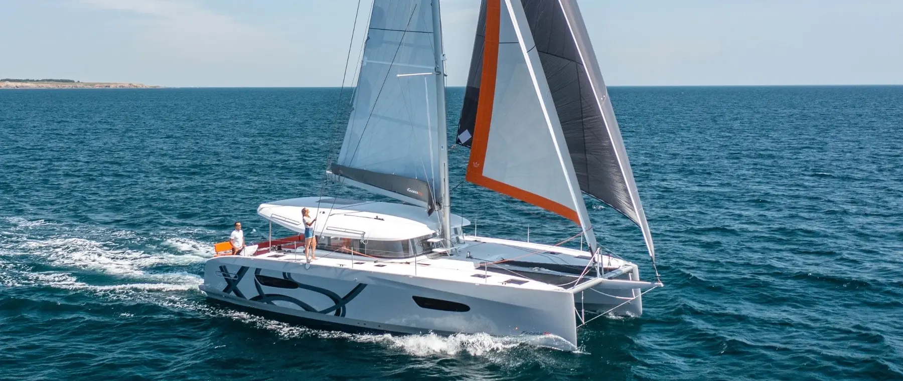 Official Excess 14 model image from Excess Catamarans.