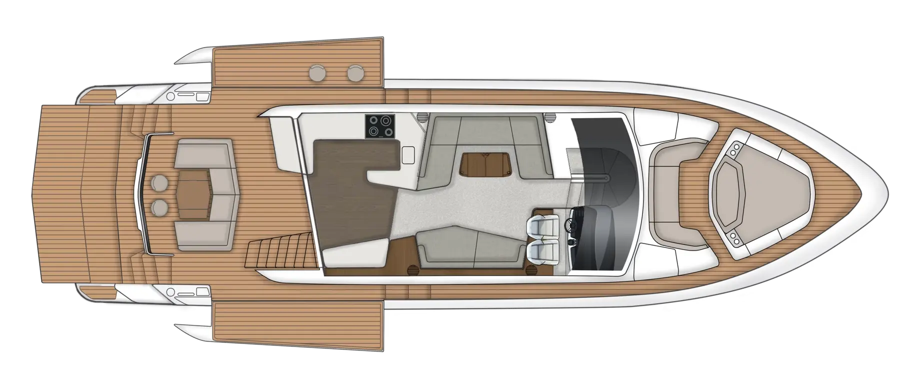 Official Fairline Squadron 58 image for LYG newsroom
