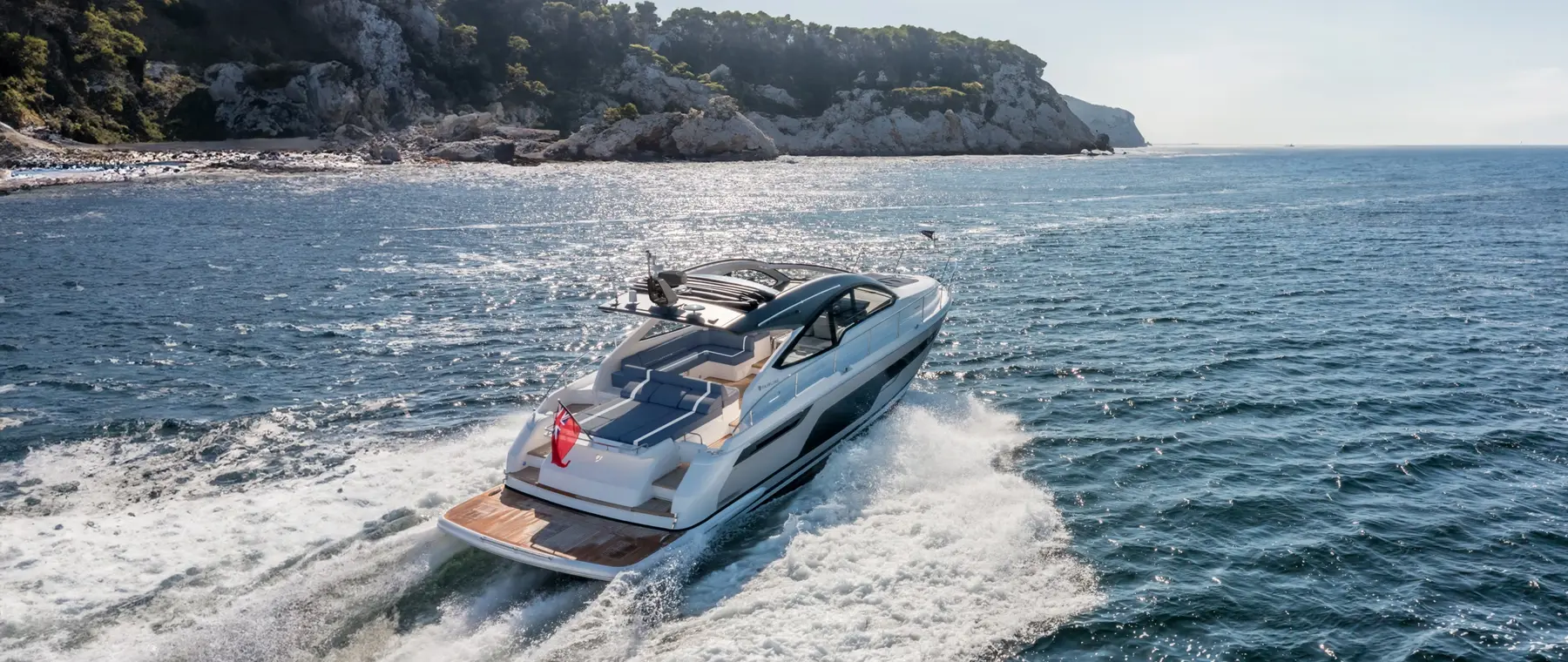 Official Fairline Targa 50 Edition Keeps 15.64m Sports Cruiser at 34 Knots With Limited P image