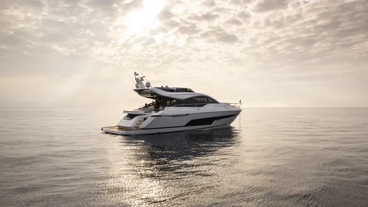Official Fairline Phantom 65 model image from Fairline.