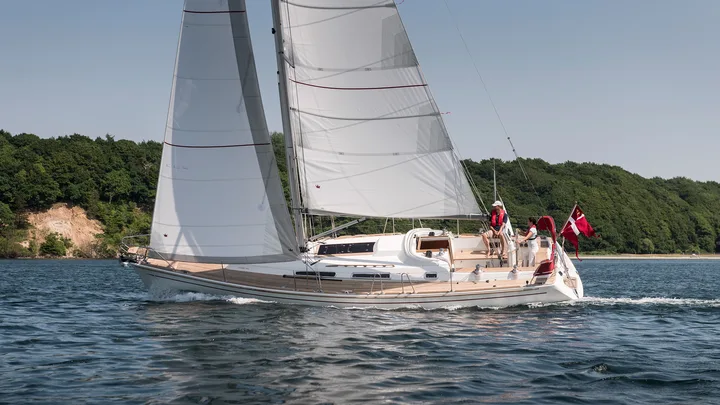 Official Faurby 400 model image from Faurby Yachts.