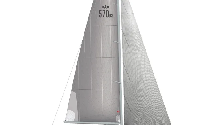 Official Faurby 570 DS model image from Faurby Yachts.