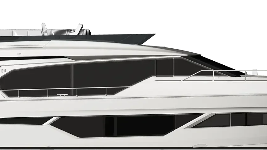 Official Ferretti Yachts 720 model image from Ferretti Yachts.
