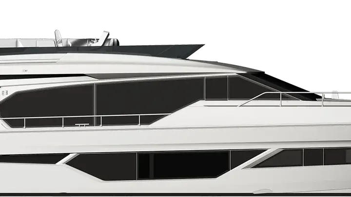 Official Ferretti Yachts 720 model image from Ferretti Yachts.