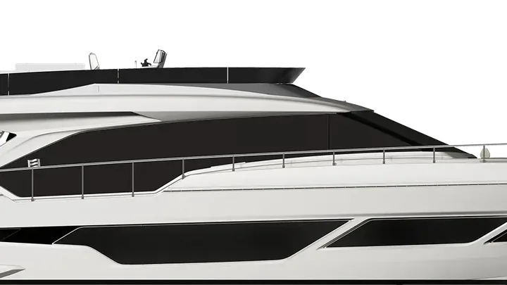 Official Ferretti Yachts 670 model image from Ferretti Yachts.