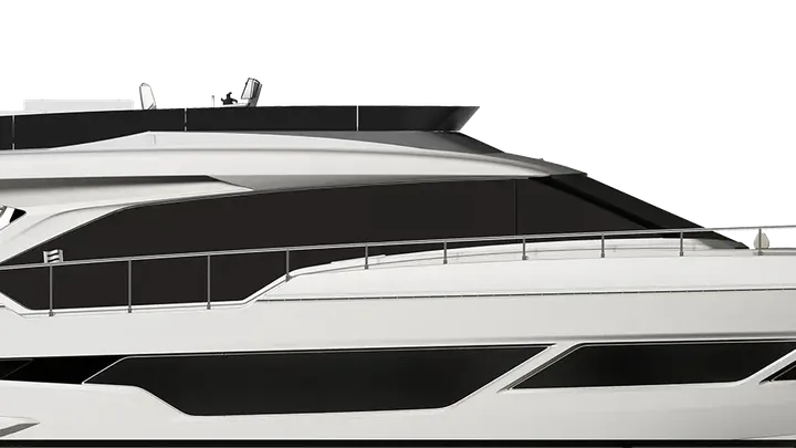 Official Ferretti Yachts 670 model image from Ferretti Yachts.