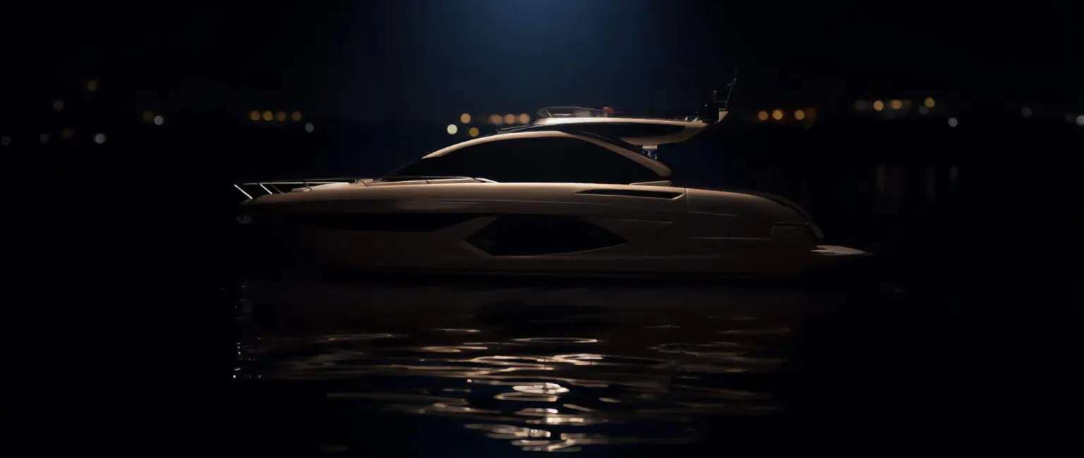 Official FIM image of the 580 Contessa ahead of its Italian debut at Genoa 2026.