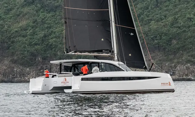 First Updated HH46 Launches in Hong Kong With Longer Transoms and New Rudders