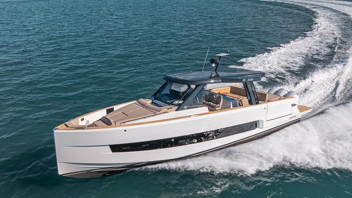 Official FJORD 490 Sport model image from FJORD Yachts.