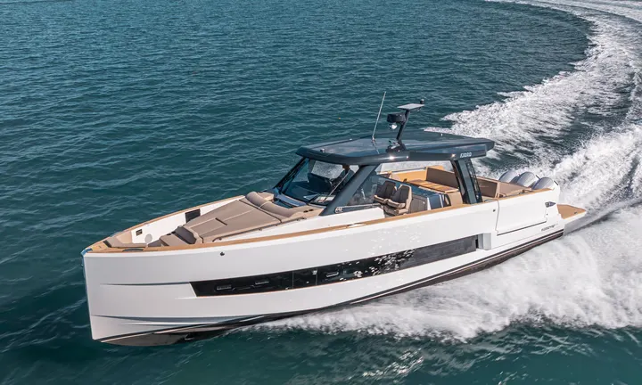 Official FJORD 490 Sport model image from FJORD Yachts.