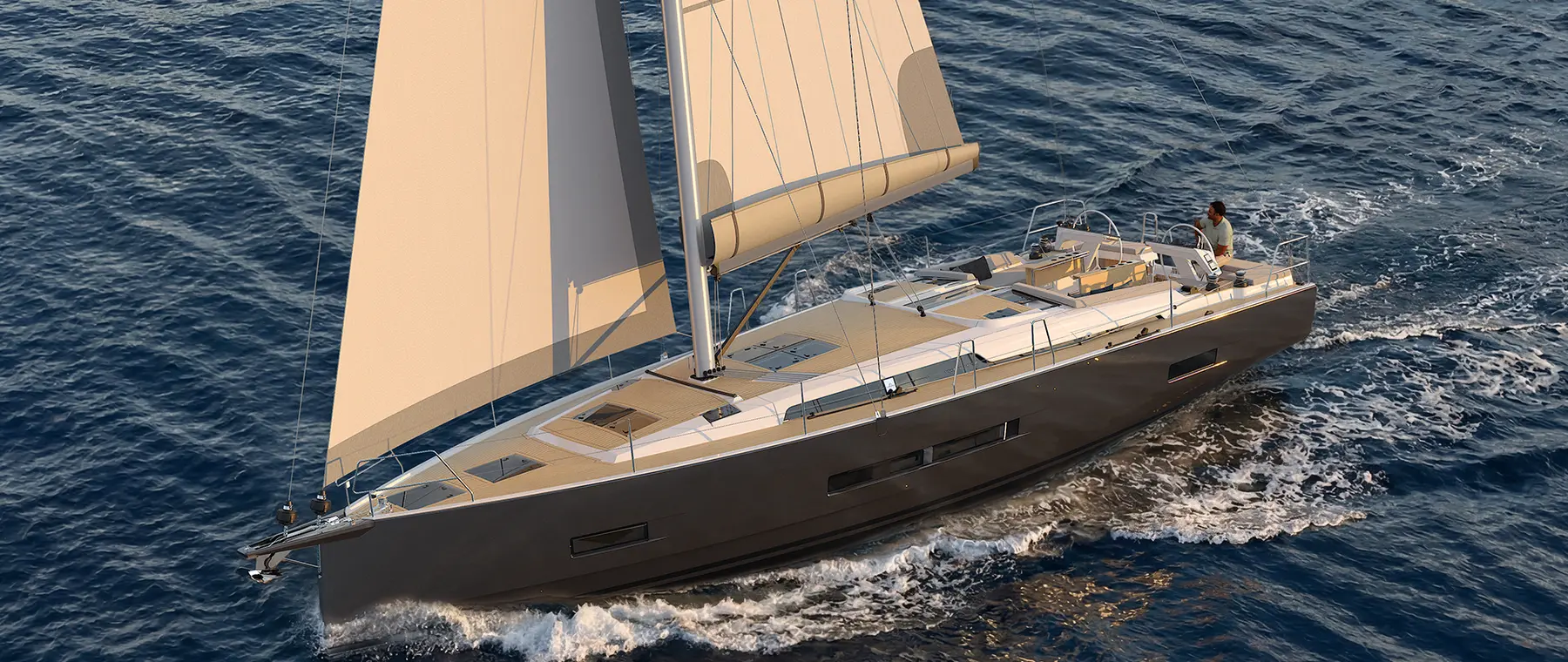 Official source image — FJORD 440 Open and 490 Open Join Hanse 461, Hanse 590 and Moody DS48 at Cannes