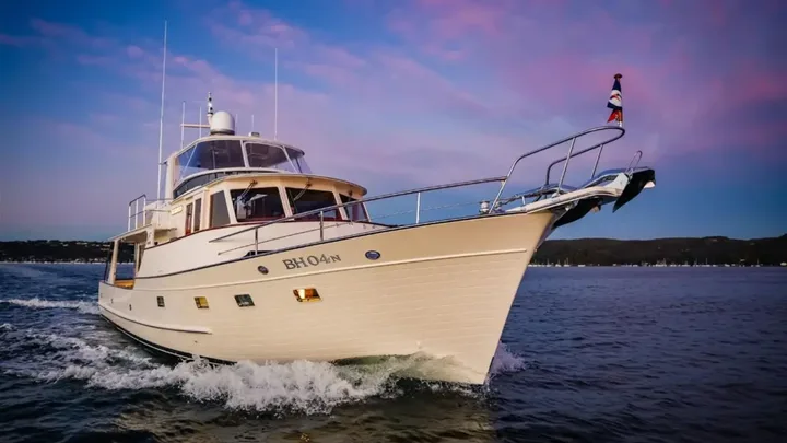 Official Fleming 55 model image from Fleming Yachts.