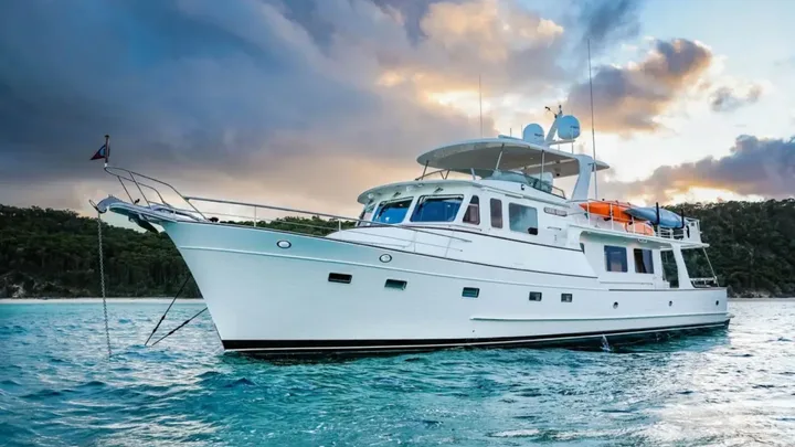 Official Fleming 65 model image from Fleming Yachts.