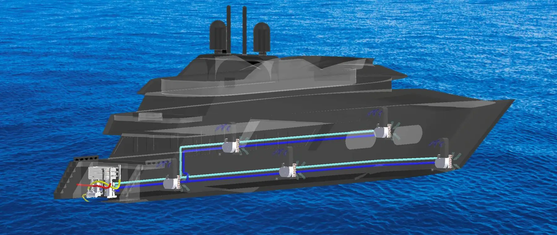 Official manufacturer image — FlowGuard Wins IBEX Award for Protecting Yacht Interiors from AC Leaks
