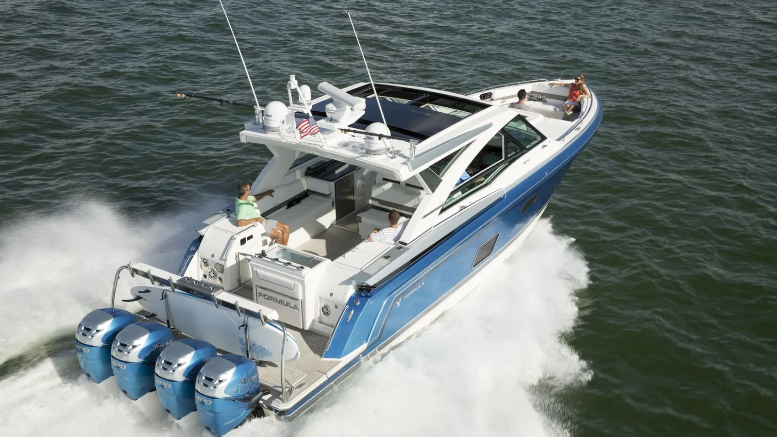 Official Formula 430 All Sport Crossover model image from Formula Boats.