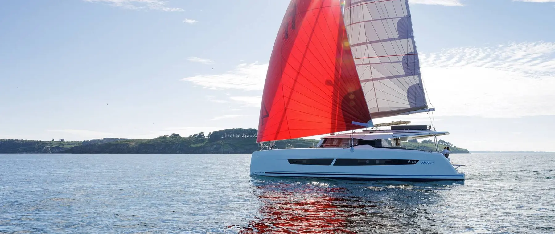 Official Fountaine Pajot FP48 model image from Fountaine Pajot.