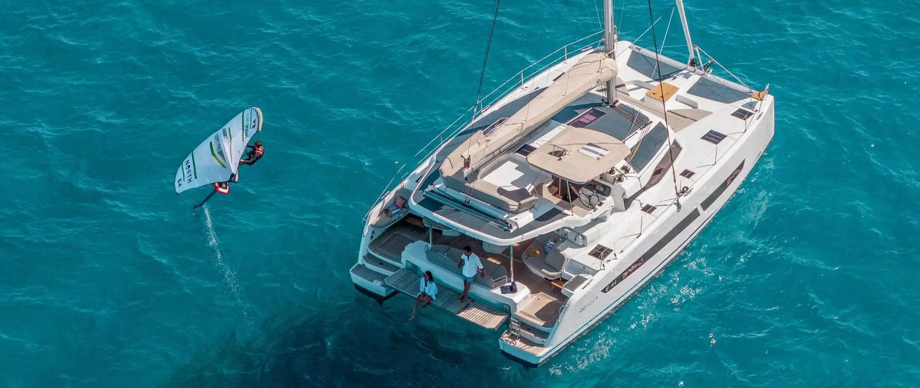 Official Fountaine Pajot FP44 model image from Fountaine Pajot.