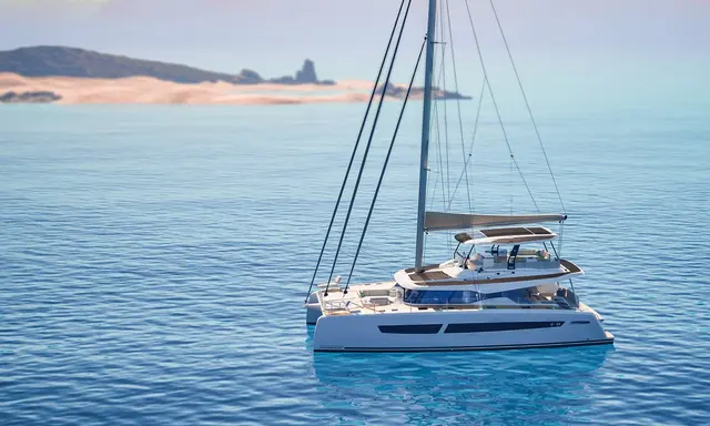 Fountaine Pajot Details New FP55 Flybridge Catamaran