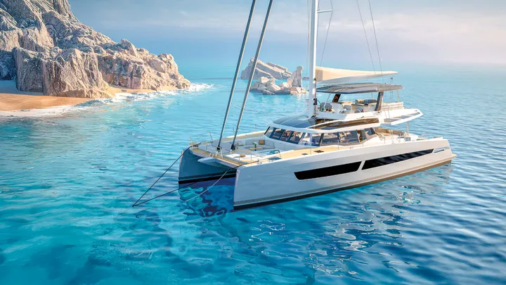Official Fountaine Pajot FPY 70S model image from Fountaine Pajot.