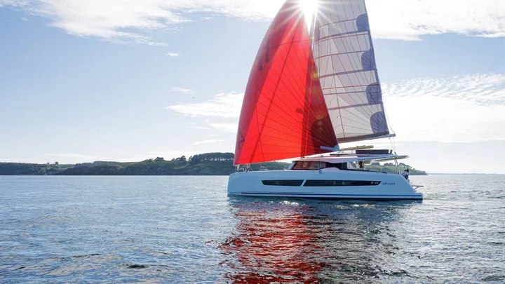 Official Fountaine Pajot FP48 model image from Fountaine Pajot.