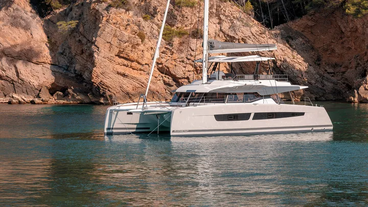 Official Fountaine Pajot FPY 59S model image from Fountaine Pajot.