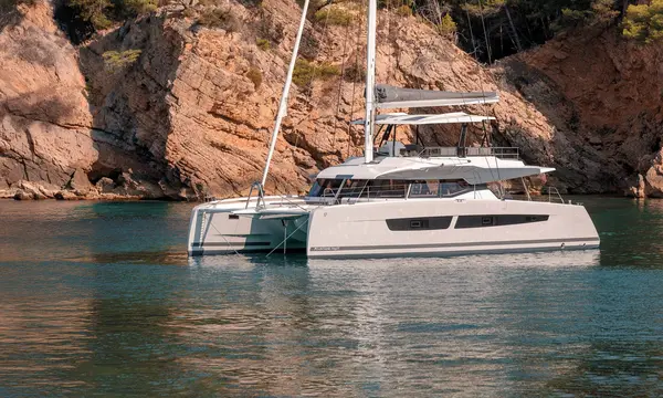 18.78m FPY59S Joins Fountaine Pajot Barcelona 2026 Display