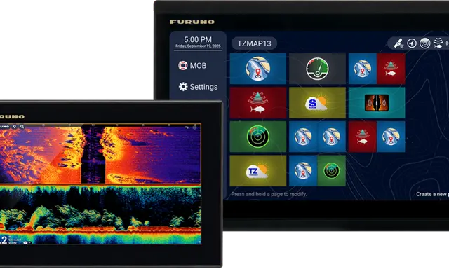 Furuno Launches TZMAP9 and TZMAP13 Standalone MFDs