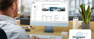 Galati Yacht Sales supplied dashboard image for its Yacht Offer online marketplace.