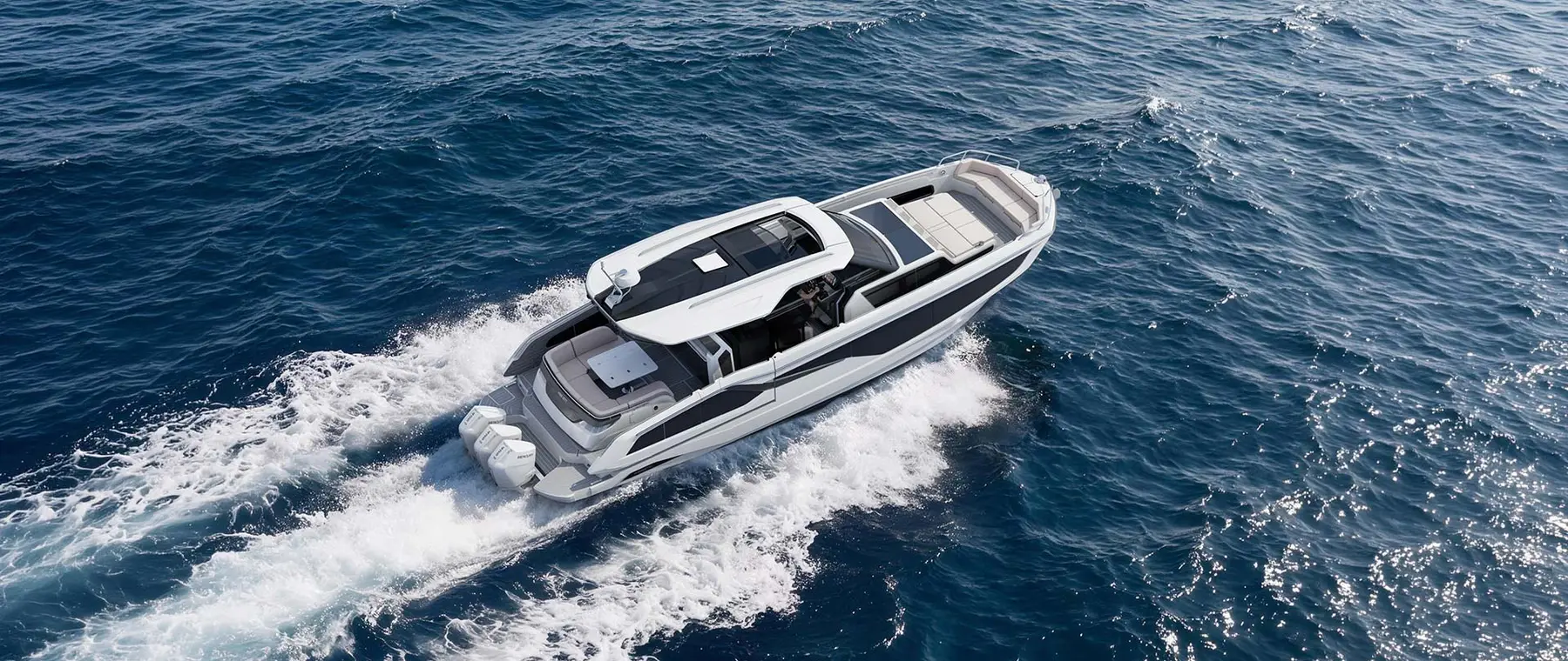 Official Galeon 435 GTC exterior 2026