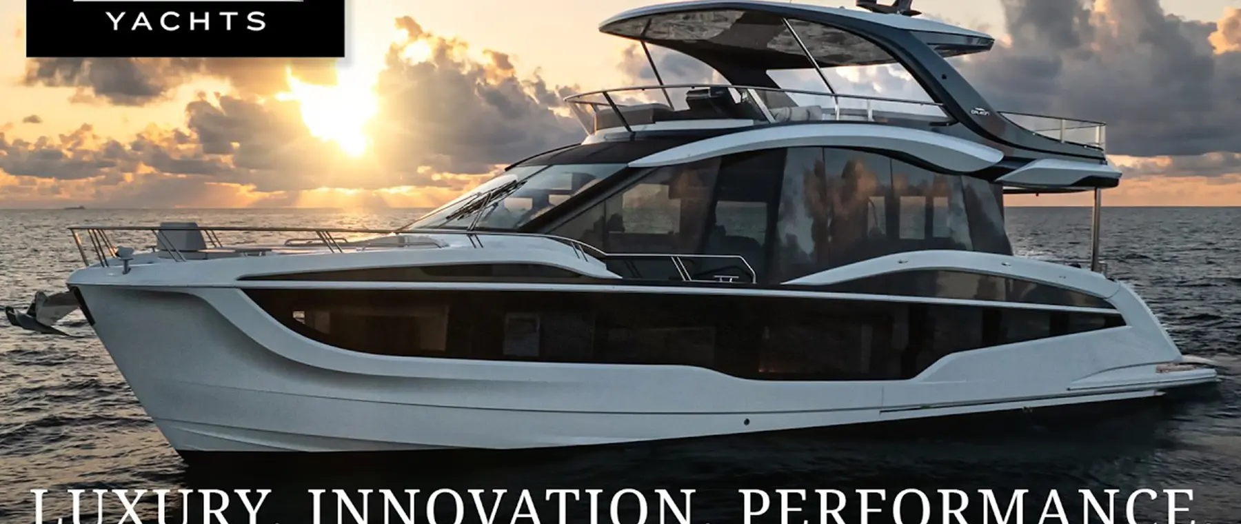Official Galeon 620 FLY model image from Galeon Yachts.