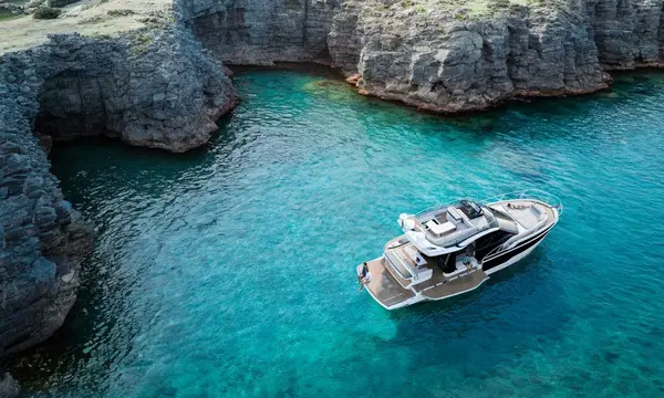 Galeon 420 FLY Brings Fold-Down Balconies to 13.68m Platform