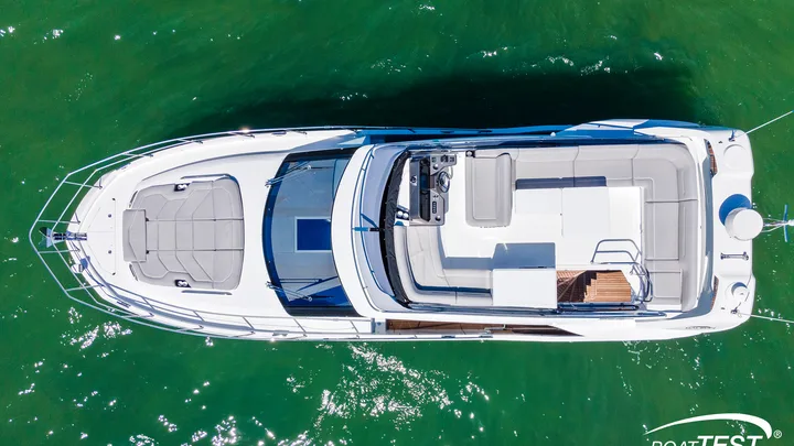 Official Galeon 440 FLY model image from Galeon Yachts.