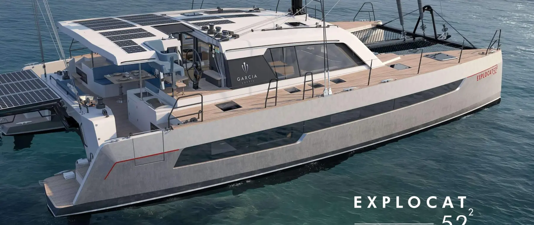 Official Garcia Explocat 52 model image from Garcia Yachts.