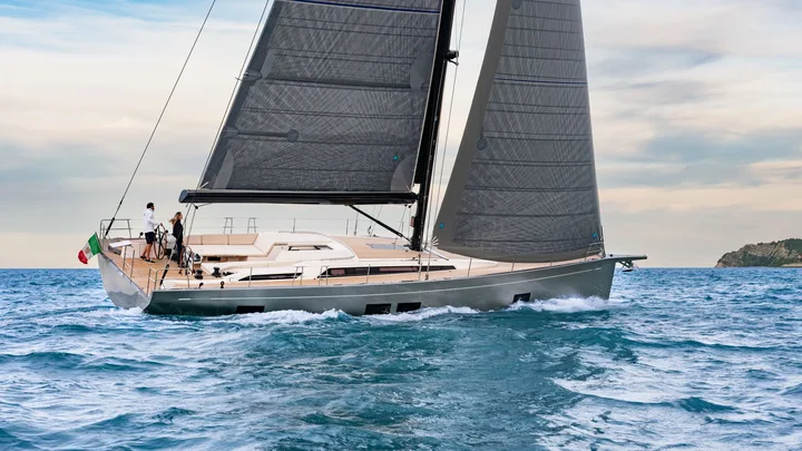 Official Grand Soleil 60 model image from Grand Soleil Yachts.