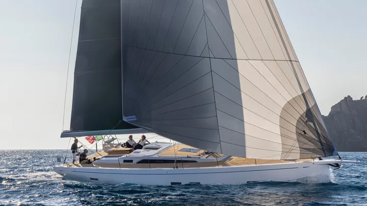 Official Grand Soleil 52 Performance model image from Grand Soleil Yachts.