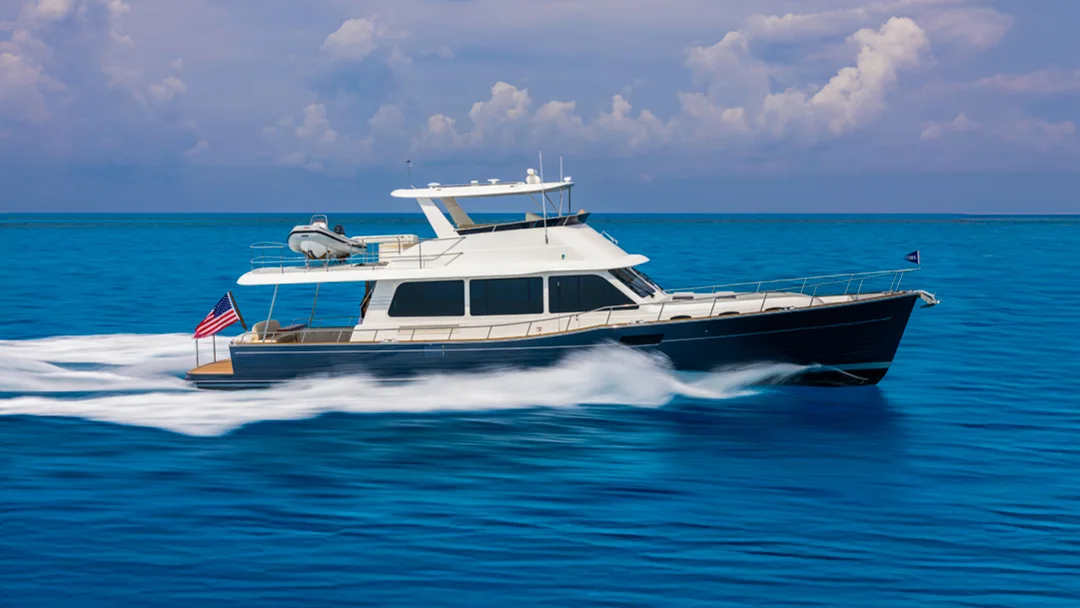 Official Grand Banks 62 model image from Grand Banks Yachts.