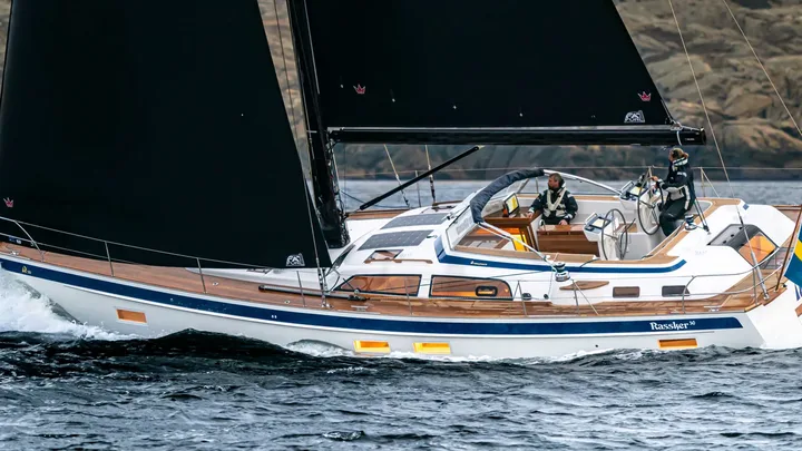 Official Hallberg-Rassy 50 model image from Hallberg-Rassy.