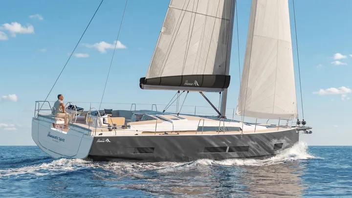 Official Hanse 461 model image from Hanse Yachts.