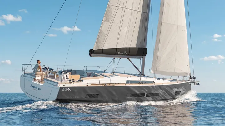 Official Hanse 461 model image from Hanse Yachts.