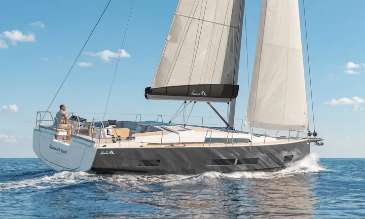 Official Hanse 461 model image from Hanse Yachts.