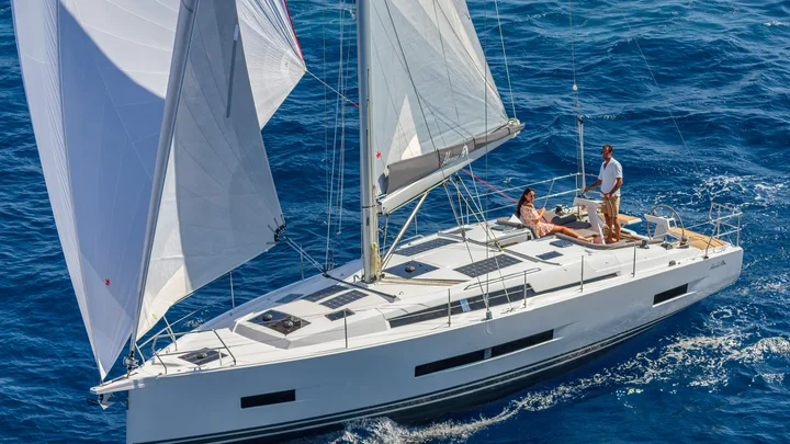 Official Hanse 410 model image from Hanse Yachts.